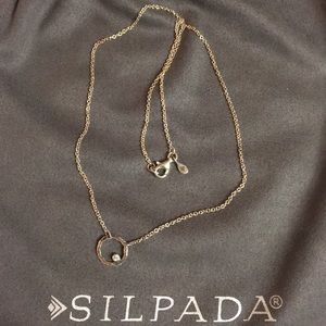 Orbiting Moon Necklace